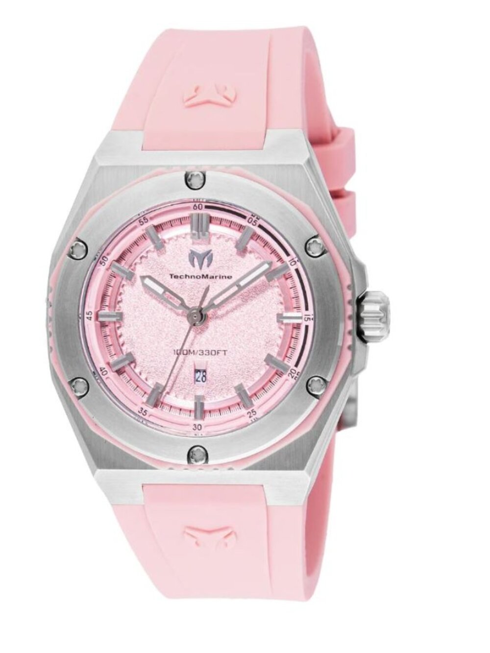 TechnoMarine Coral Legacy Women’s Pink Watch 36mm TM-416053 New